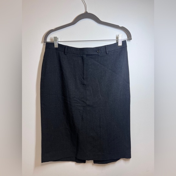 Theory Wool Blend Pencil Skirt Women’s 10 Business - Picture 3 of 11